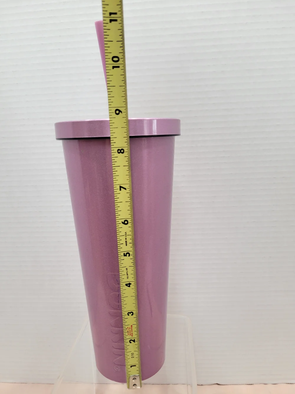Dunkin Metallic Purple Tumbler with Straw - Sleek Everyday Cup